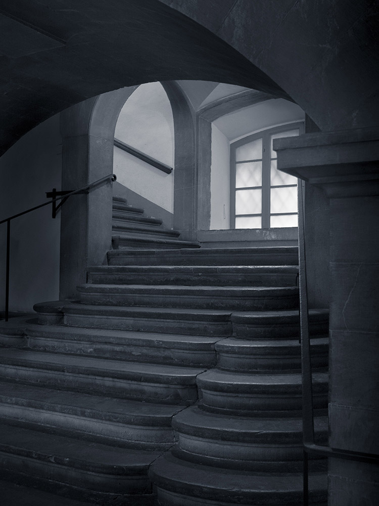 Steps, Medici Chapel, Florence, 2016 - Photograph by Jeff Curto