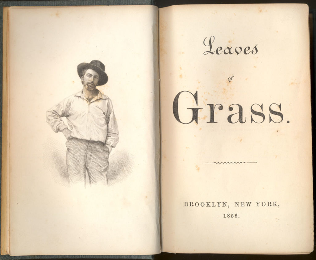 Leaves of Grass - 1856 Edition, Frontispiece and Title